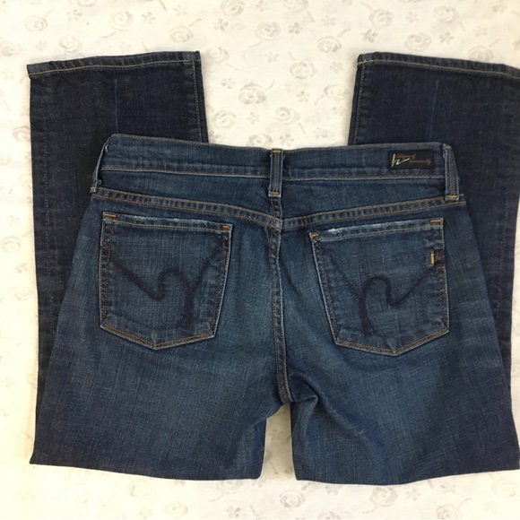 Citizens of Humanity Kelly Cropped Jeans size 28 - Picture 3 of 7